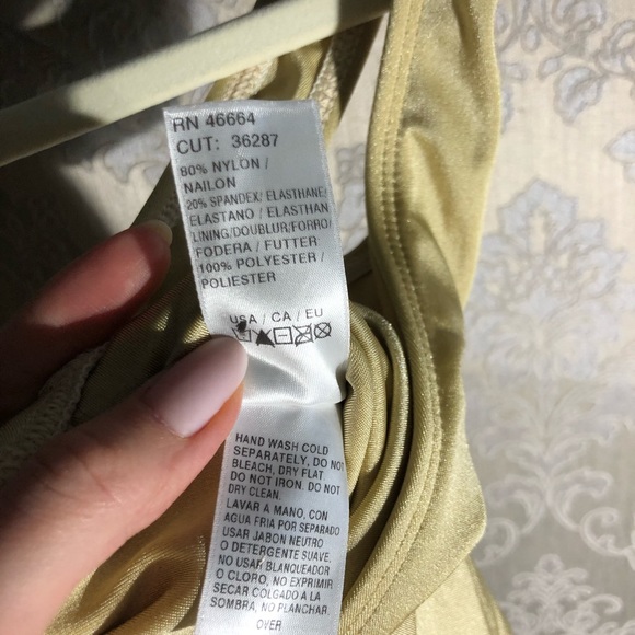 BASTA SURF HIGH LEG EYE MAILLOT SOLID ONE-PIECE SWIMSUIT small - Picture 9 of 10